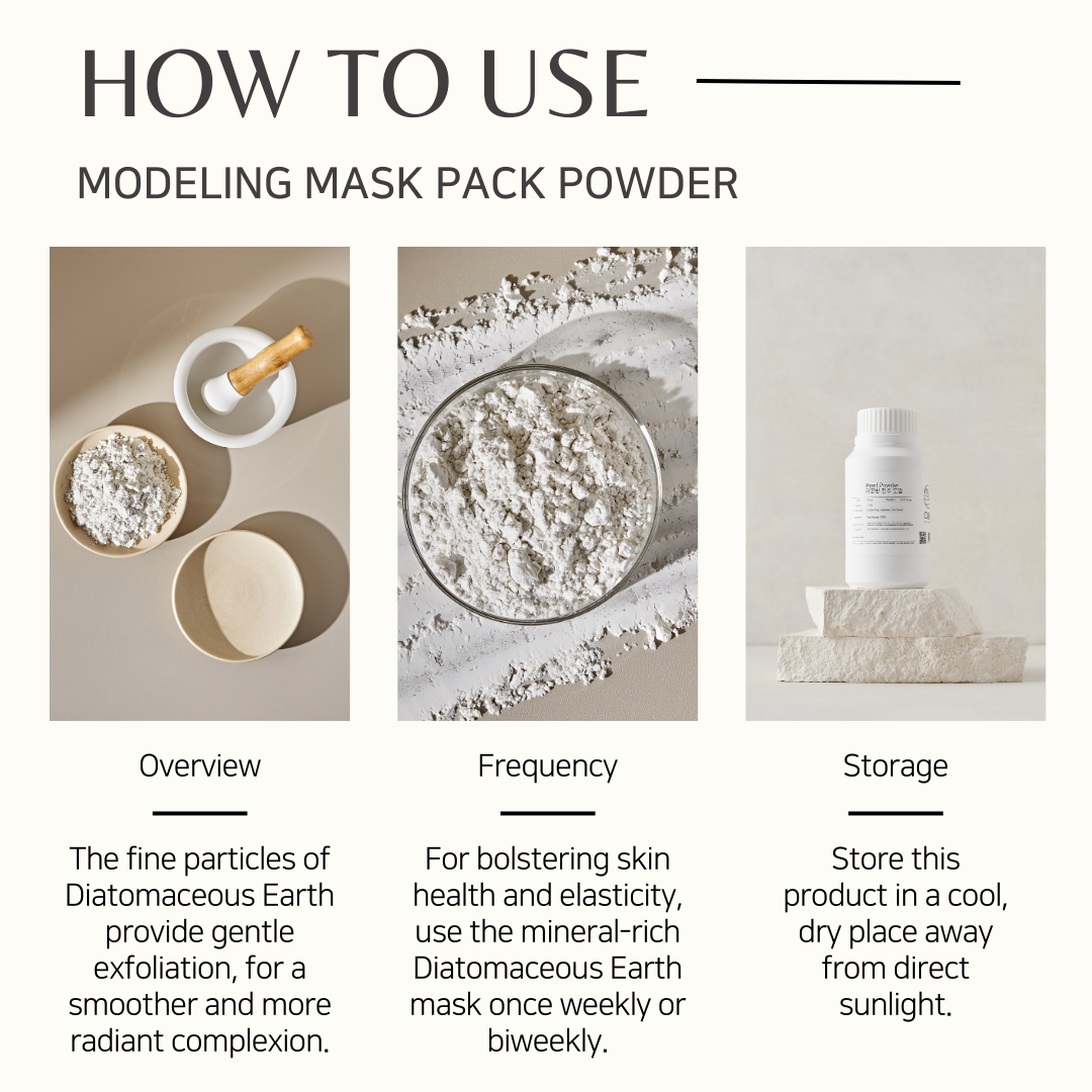 El paquete de máscara de modelado Gongbang en polvo 더공방 모델링 마스크팩 파우더