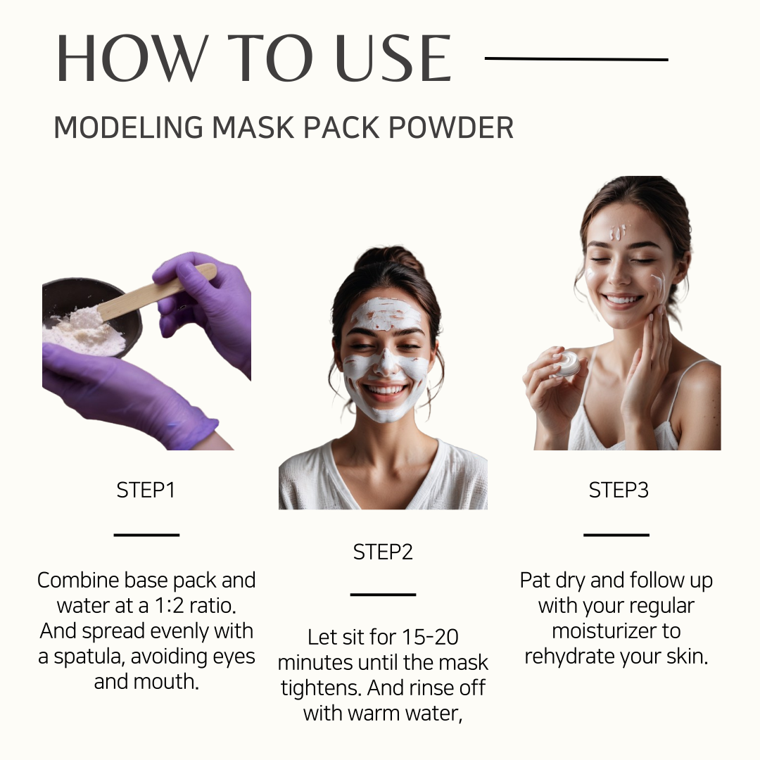 El paquete de máscara de modelado Gongbang en polvo 더공방 모델링 마스크팩 파우더