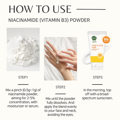 [Pre-Order] Niacinamide (Vitamin B3) Powder