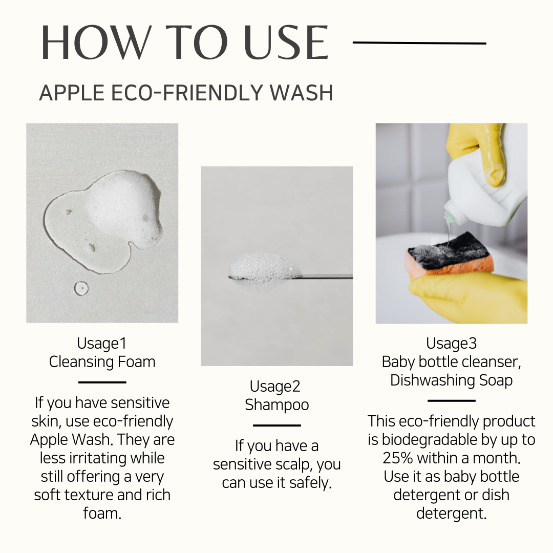 Apple Eco-friendly Wash 250ml