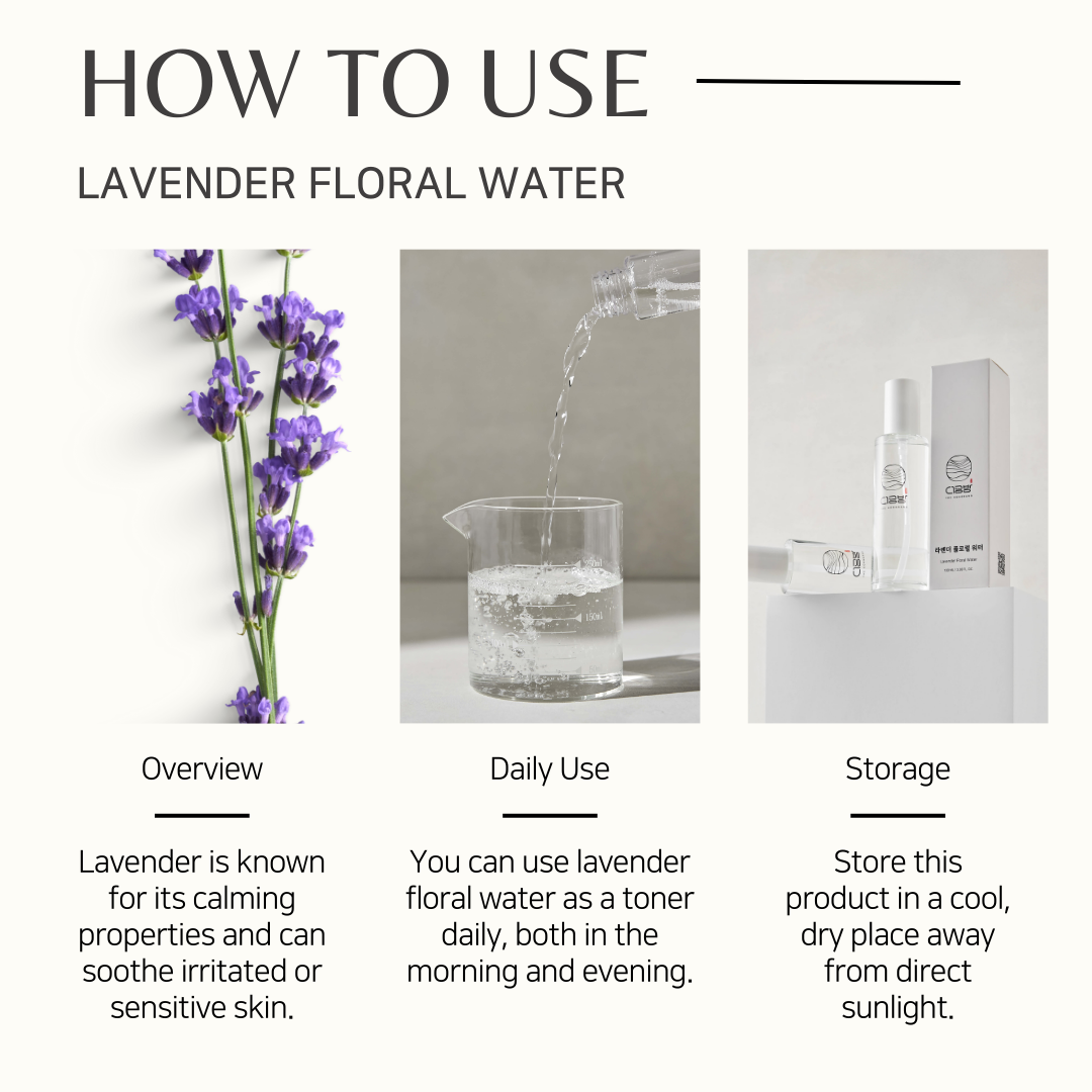 Lavender Floral Water 100ml